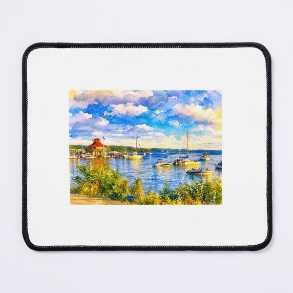 Item preview, Burlington Vermont Waterfront  designed and sold by Vermont Gifts and Art.