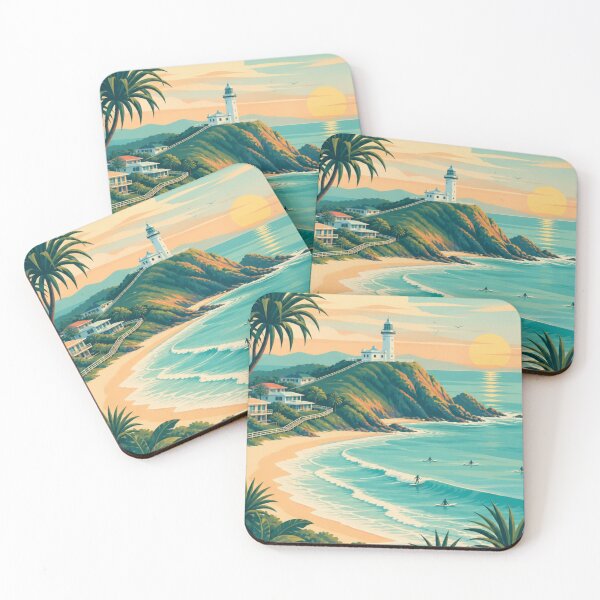 Item preview, Byron Bay Australia Travel Poster designed and sold by MatthewHeights.