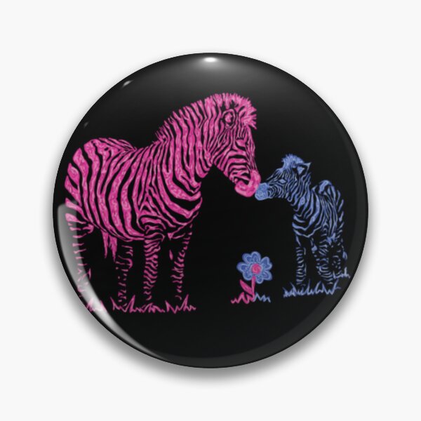 Item preview, Zebra and Baby with Black Background  designed and sold by missmann.
