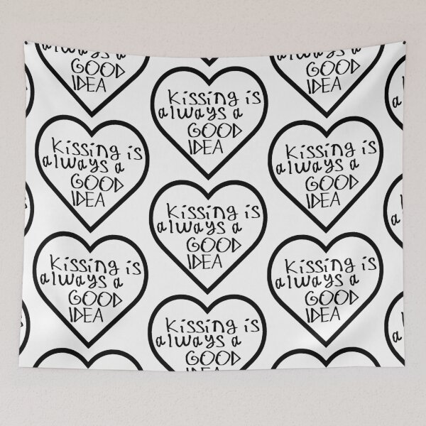Item preview, Kissing is Always a Good Idea designed and sold by kinpirks.