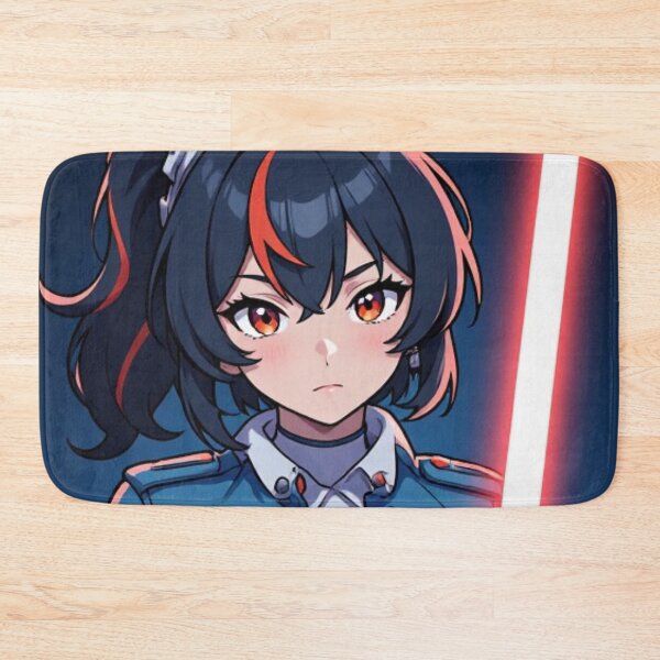Item preview, Cyberpunk Anime Officer - Red Neon Blade Warrior designed and sold by Jimakmo.