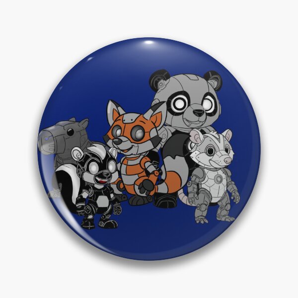 Item preview, Robo friends  designed and sold by WriterVengeLab.