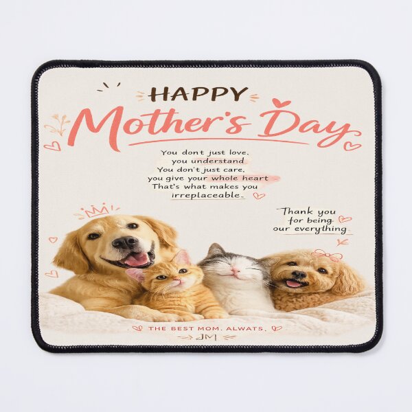 Item preview, Cute Mother’s Day Dog Cat Love Design designed and sold by JM Language Service.