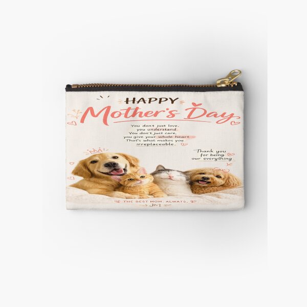 Item preview, Cute Mother’s Day Dog Cat Love Design designed and sold by JM Language Service.