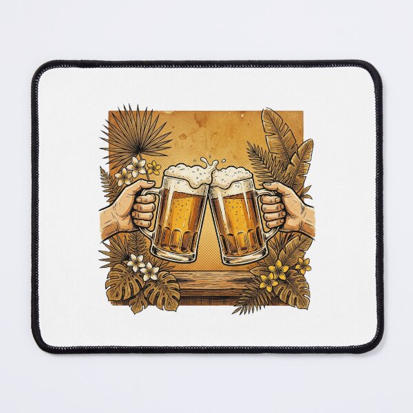 Item preview, Inuman Vintage Filipino Beer Garden Art designed and sold by DuckOddity.