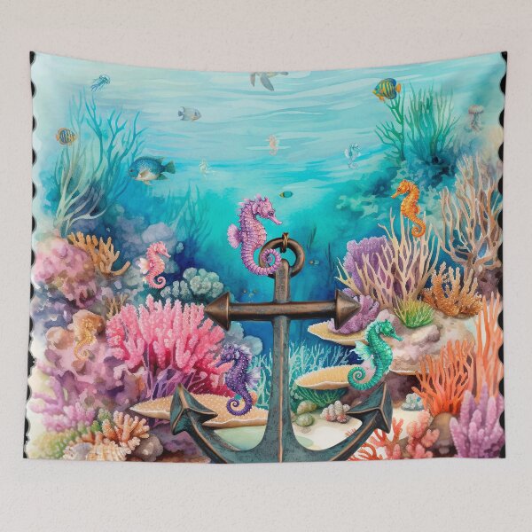 Item preview, Seahorses designed and sold by Karen Wood.