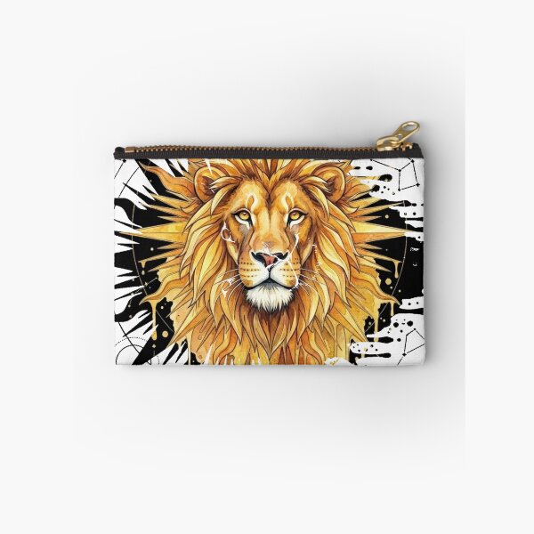 Item preview, Celestial Golden Leo Solar Mane Abstract Art designed and sold by NeuroPrints.