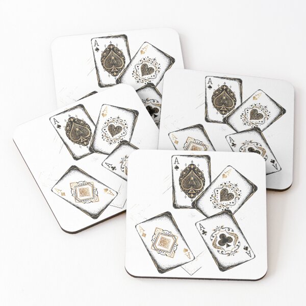 Item preview, Ornate Aces Card Set designed and sold by HiddenLoot.