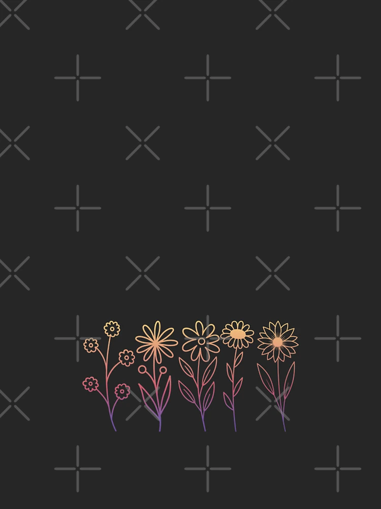 Thumbnail 4 of 4, iPhone Case, Gradient Flowers In Spring designed and sold by MerchEtch.