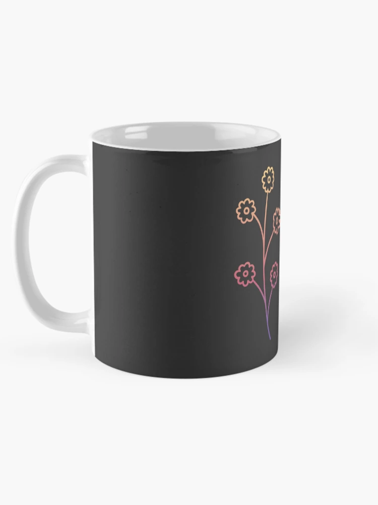 Thumbnail 5 of 6, Coffee Mug, Gradient Flowers In Spring designed and sold by MerchEtch.