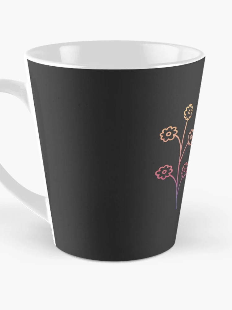 Thumbnail 3 of 4, Coffee Mug, Gradient Flowers In Spring designed and sold by MerchEtch.