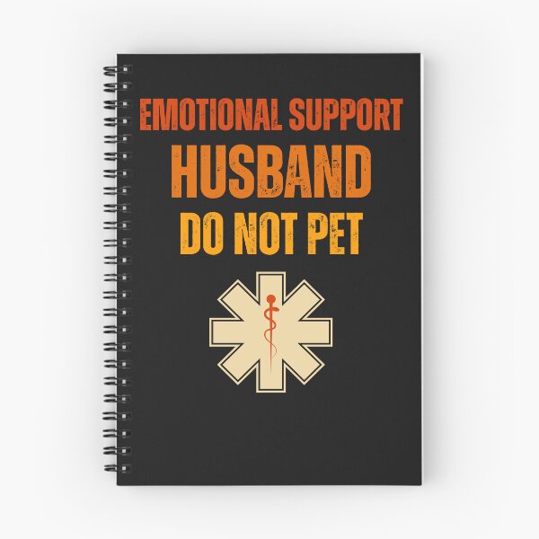 Item preview, Emotional Support Husband,Funny Fathers Day designed and sold by erozzz.