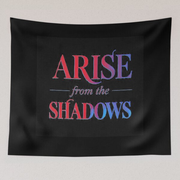 Item preview, Arise From The Shadows T-Shirt | Motivational Quote Tee | Dark Aesthetic Streetwear | Minimal Typography Shirt | Inspirational Graphic Tee designed and sold by RichyFact99.