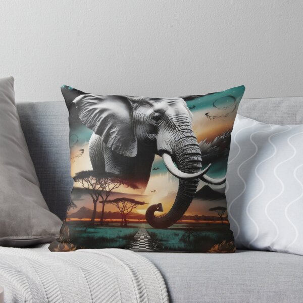 Item preview, A surreal vision of the savannah. designed and sold by MyHappyArtShop.