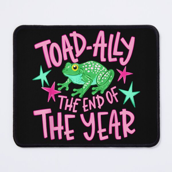 Item preview, Cute Toad-ally The End Of The Year Pink Green Frog Teacher Gift designed and sold by LittleNhutton.