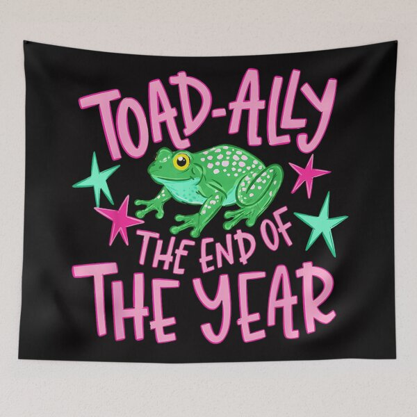 Item preview, Cute Toad-ally The End Of The Year Pink Green Frog Teacher Gift designed and sold by LittleNhutton.