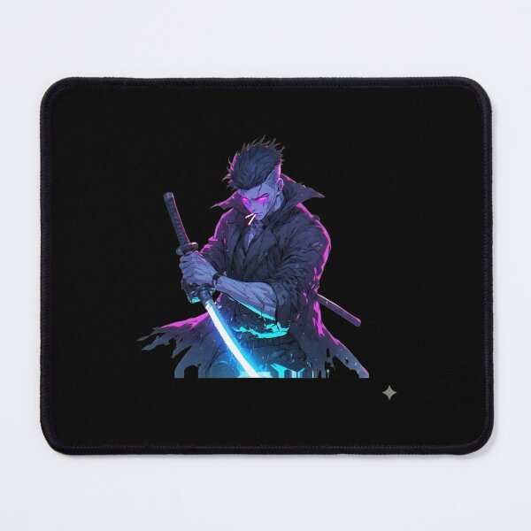Item preview, Synthwave Samurai Silhouette designed and sold by Radhestore.