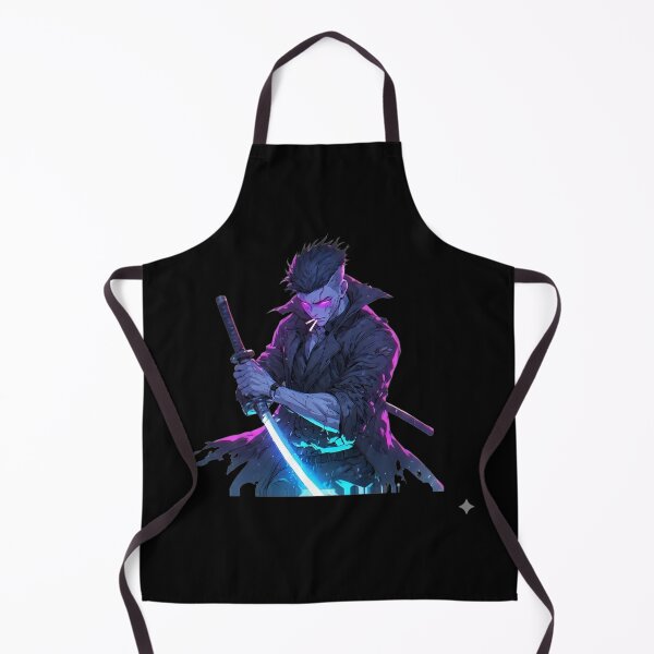Item preview, Synthwave Samurai Silhouette designed and sold by Radhestore.