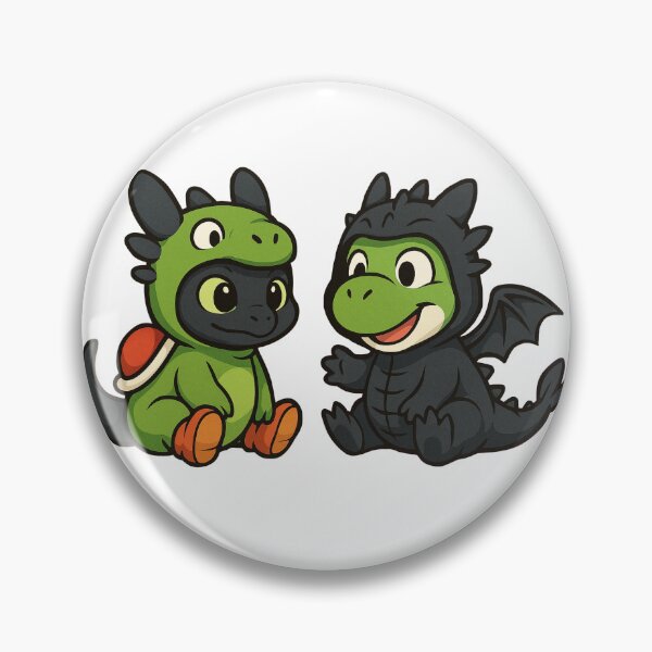 Item preview, Cute dragon outfit swap - Toothless and Yoshi Inspired designed and sold by CinematicM.