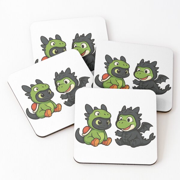 Item preview, Cute dragon outfit swap - Toothless and Yoshi Inspired designed and sold by CinematicM.