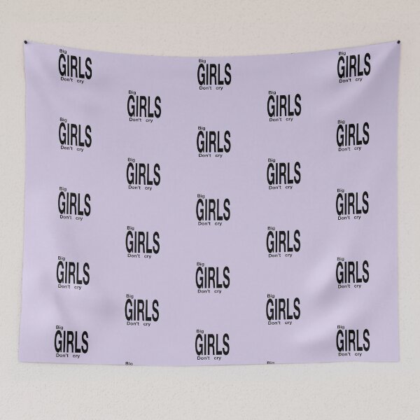 Item preview, Big Girls Don’t Cry – Enhypen Typography Design designed and sold by KryaArts27.