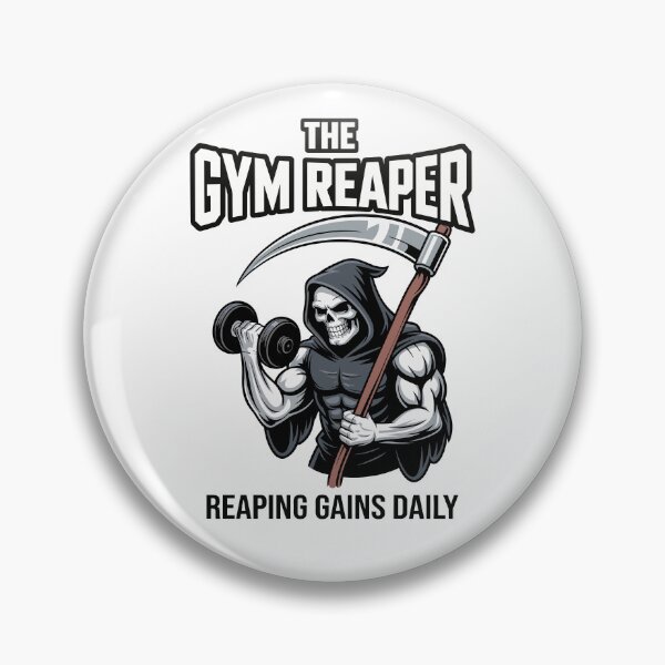 Item preview, The Gym Reaper – Reaping Gains Daily  designed and sold by JPees.