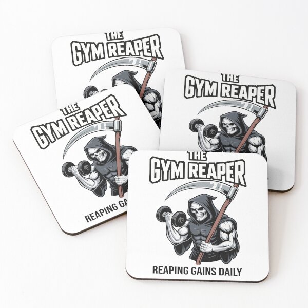 Item preview, The Gym Reaper – Reaping Gains Daily  designed and sold by JPees.
