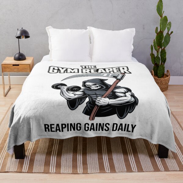 Item preview, The Gym Reaper – Reaping Gains Daily  designed and sold by JPees.