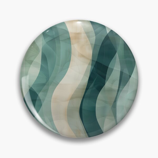 Item preview, Elegant Flowing Abstract Waves Seamless Pattern designed and sold by MegaNovaArt.