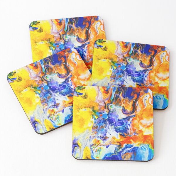 Item preview, Abstract Expressionist Acrylic Painting Number 42 designed and sold by AMacGPhilly.