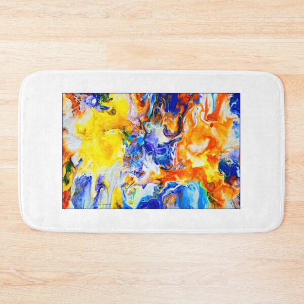 Item preview, Abstract Expressionist Acrylic Painting Number 42 designed and sold by AMacGPhilly.