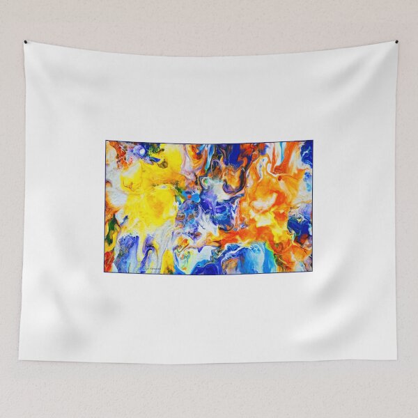 Item preview, Abstract Expressionist Acrylic Painting Number 42 designed and sold by AMacGPhilly.