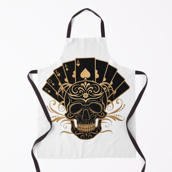 Item preview, Golden Skull Poker Hand designed and sold by HiddenLoot.
