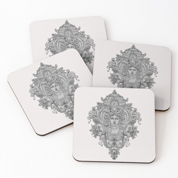Item preview, Baroque Ornate Mudusa  designed and sold by Masque&Muse.