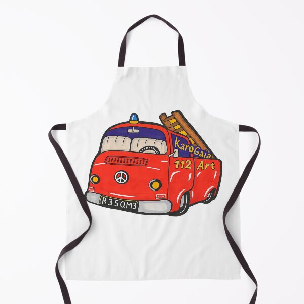 Item preview, Firetruck designed and sold by KaroGaiaArt.