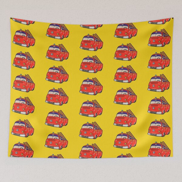 Item preview, Firetruck designed and sold by KaroGaiaArt.