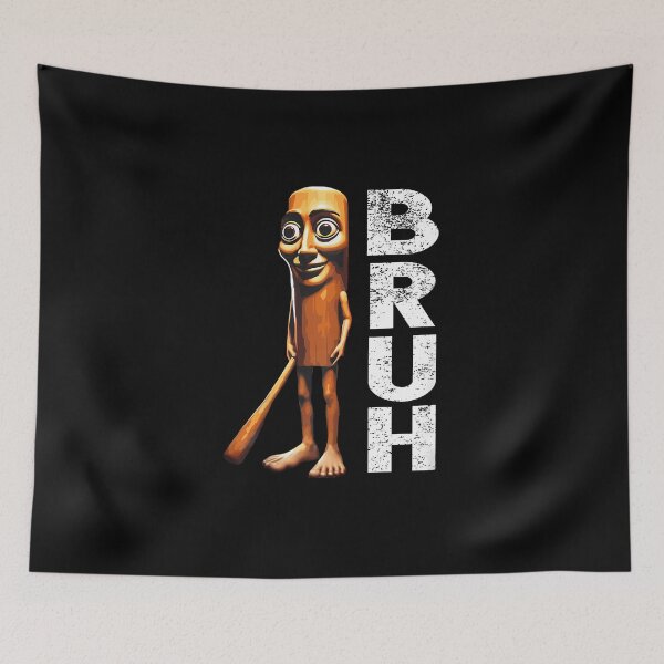 Item preview, Funny Tung Tung Tung Sahur Bruh designed and sold by TrashyTrashyPc.