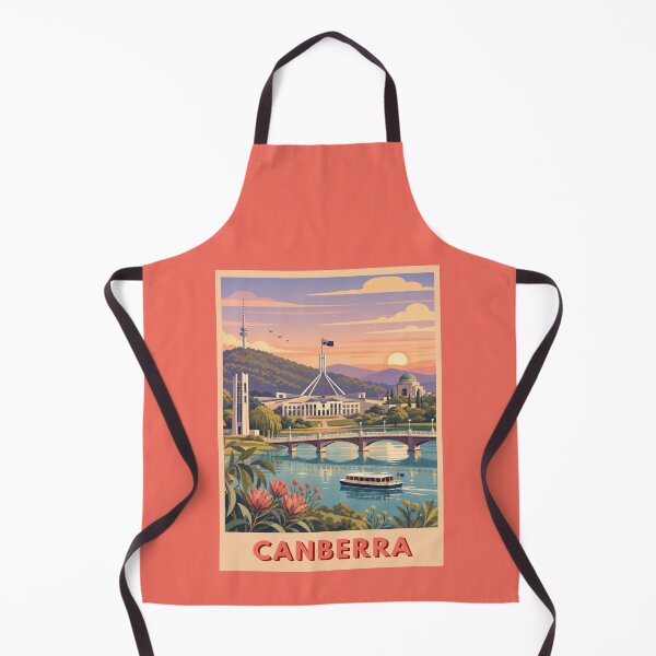 Item preview, Canberra Australia Travel Poster designed and sold by MatthewHeights.