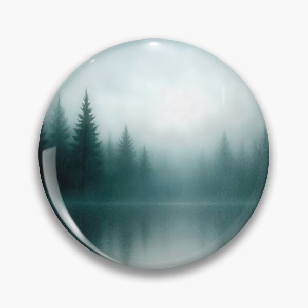 Item preview, Tranquil Misty Forest Lake Reflection designed and sold by Maria Dryfhout.