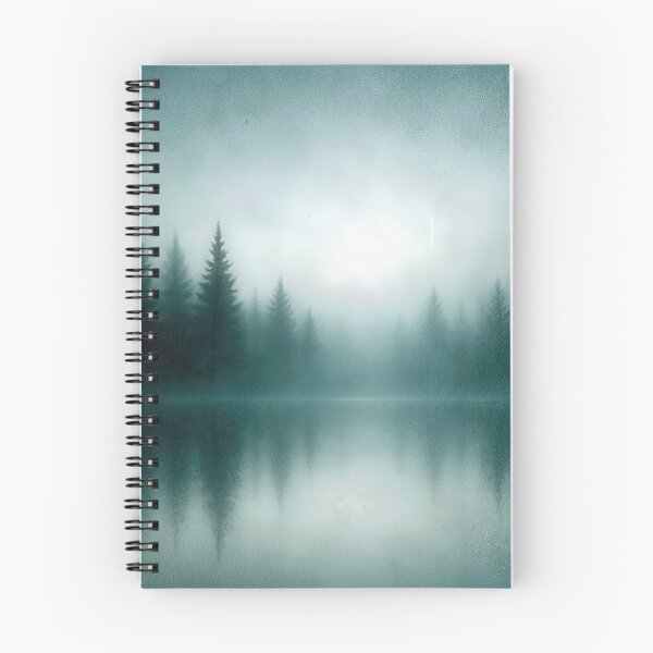 Item preview, Tranquil Misty Forest Lake Reflection designed and sold by Maria Dryfhout.