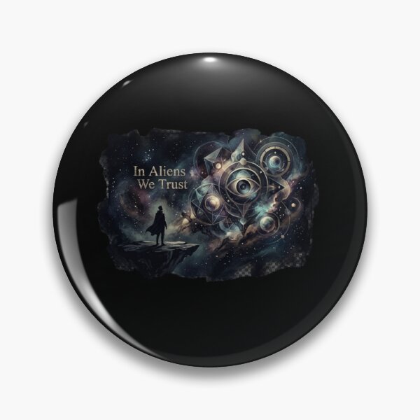 Item preview,  RESIDENT ALIEN In Alien We Trust designed and sold by ALL ART .