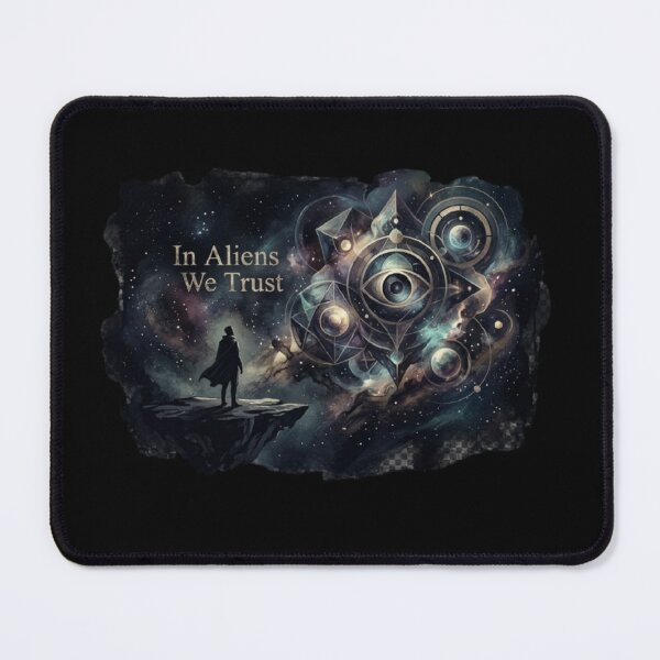Item preview, RESIDENT ALIEN In Alien We Trust designed and sold by ALL ART .
