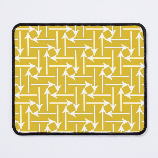Item preview, Durian yellow & white arrows designed and sold by Mint + Midnight.
