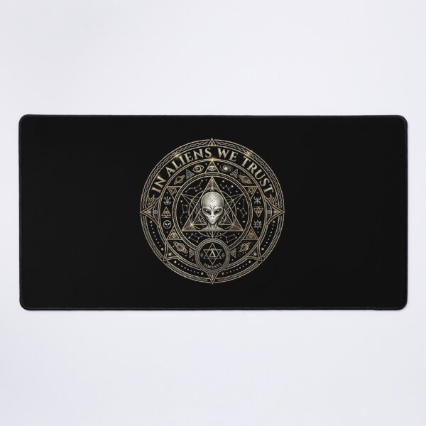 Item preview, RESIDENT ALIEN In Alien We Trust designed and sold by ALL ART .