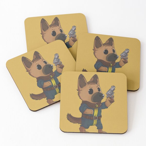 Item preview, Chibi Wasteland Companion | Cute Armored Dog Adventurer designed and sold by MyChibiArts.
