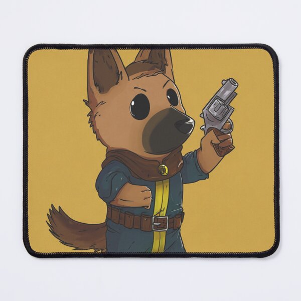 Item preview, Chibi Wasteland Companion | Cute Armored Dog Adventurer designed and sold by MyChibiArts.