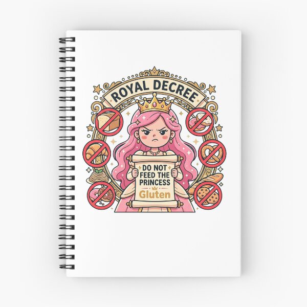Item preview, Do Not Feed The Princess Gluten Humor designed and sold by ClothesatMatt.