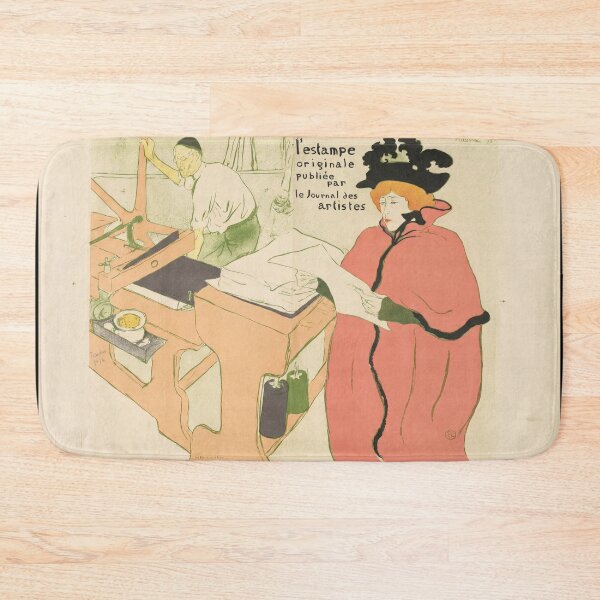 Item preview, L’Estampe Originale Cover by Henri de Toulouse-Lautrec Art Nouveau French Poster Print designed and sold by artofuniverse.