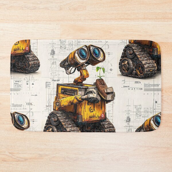 Item preview, WALL-E Cute Space Robot designed and sold by GigiFernan.