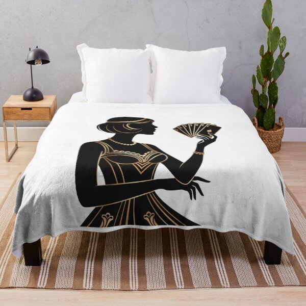 Item preview, Elegant Poker Lady Silhouette designed and sold by HiddenLoot.